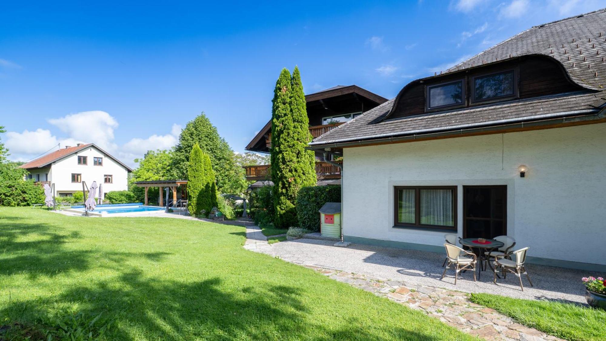 Ferienwohnungen Presslauer Mori - Haus Irmgard 상트칸지안 외부 사진